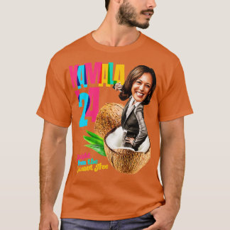 Kamala 2024 Kokosnussbaum T-Shirt