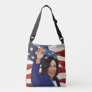 Kamala 2024 tragetaschen mit langen trägern