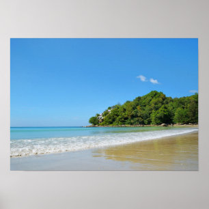 Kamala-Bucht auf der thailändischen Insel Phuket a Poster