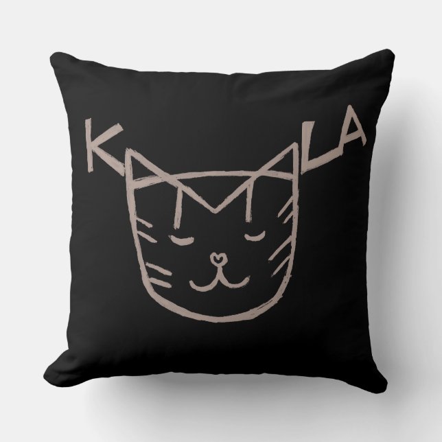 Kamala Cat Pillow Kissen (Vorderseite)