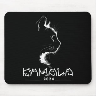 Kamala Cat Voting Kamala-harris 2024 Mousepad