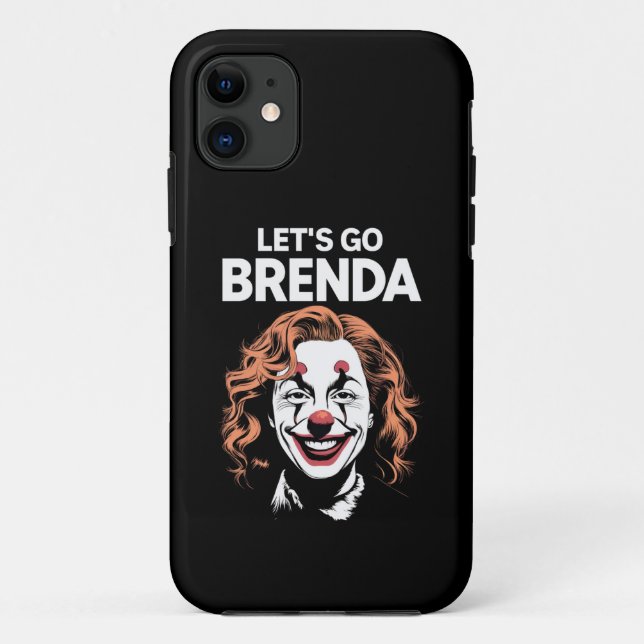 Kamala Clown Let's Go Brenda Case-Mate iPhone Hülle (Rückseite)
