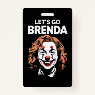 Kamala Clown Los geht's Brenda Ausweis