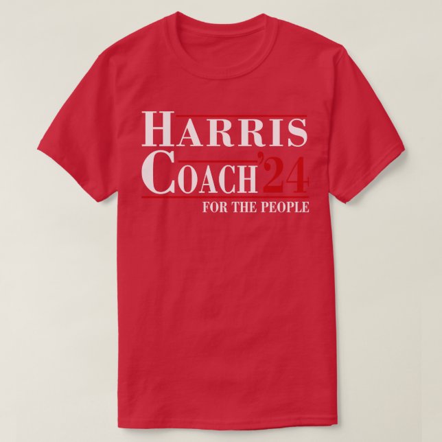 Kamala Coach TShirt (Design devant)