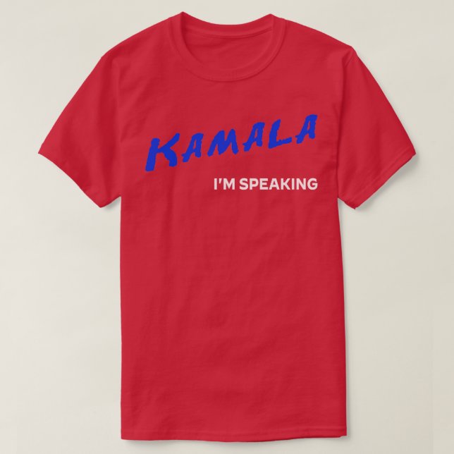 Kamala DARE Im Speaking HARRISWALZ 2024 TShirt (Design vorne)