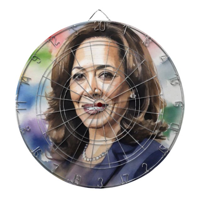 Kamala Dartboard Republikaner Trump Lover Dart Boa Dartscheibe (vorne)