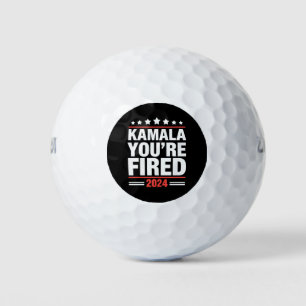 Kamala, du bist gefeuert Kamala Harris 2024 Golfball