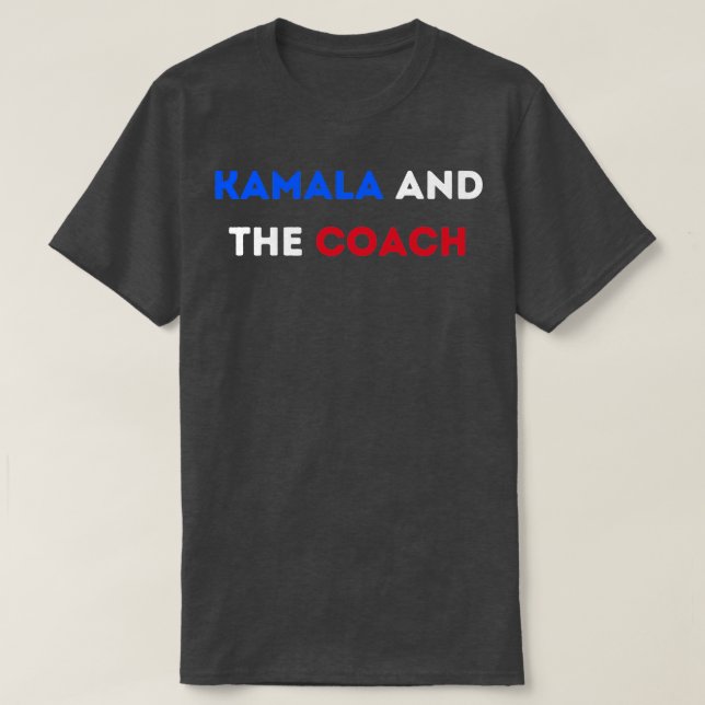 kamala et l'entraîneur 2024 TShirt 2 (Design devant)