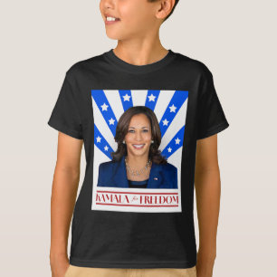 Kamala for Freedom 2024 Frau Vizepräsidentin T-Shirt
