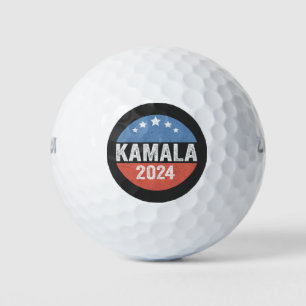 Kamala für die Wahl von Präsident Kamala 2024 Golfball