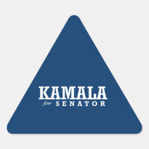 KAMALA FÜR SENATOR DREIECKIGER AUFKLEBER