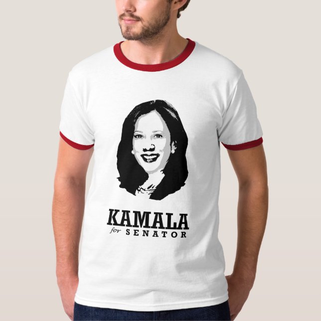 Kamala für Senator von Kalifornien T-Shirt (Vorderseite)