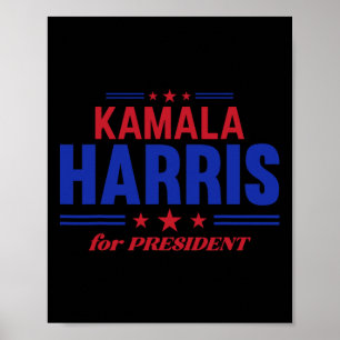 Kamala Hariss für die Präsidentschaftswahl 2024 Poster