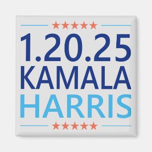 Kamala Harris 1. Frau Präsidentin 1.20.25 Magnet