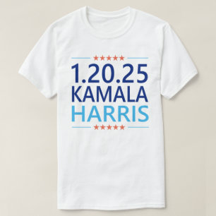 Kamala Harris 1. Frau Präsidentin 1.20.25 T-Shirt