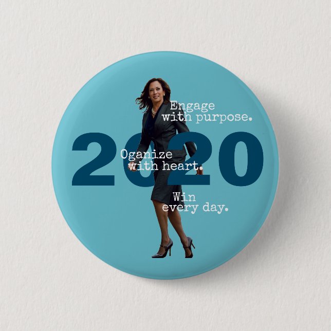 Kamala Harris 2020 Button (Vorderseite)
