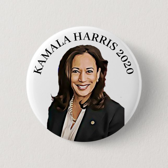 Kamala Harris 2020 Präsidentschaftskandidat Button (Vorderseite)