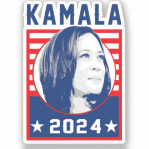 Kamala Harris 2024 Aufkleber