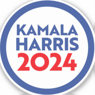 Kamala Harris 2024 Aufkleber