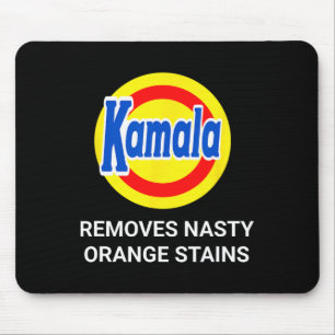 Kamala Harris 2024 entfernt Ekligen Orangenhahn Mousepad