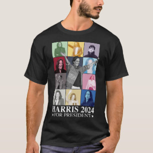 Kamala Harris 2024 Frau Präsidentin Wahldemokratin T-Shirt
