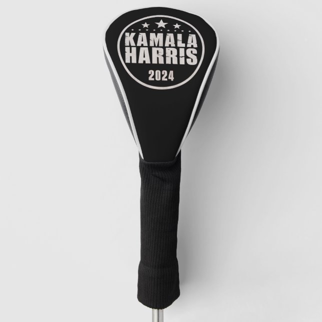 Kamala Harris 2024 für die Präsidentschaftswahl Golf Headcover (Vorderseite)
