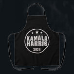 Kamala Harris 2024 für die Präsidentschaftswahl Schürze<br><div class="desc">Kamala Harris 2024 für die Präsidentschaftswahl Retro Button</div>