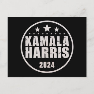 Kamala Harris 2024 Für Präsident Retro-Wahl Postkarte