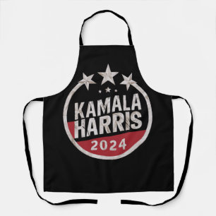 Kamala Harris 2024 Für Präsident Retro-Wahl Schürze
