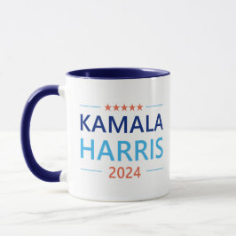 Kamala Harris 2024 für Präsident Tasse