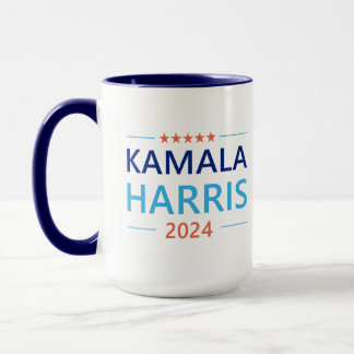 Kamala Harris 2024 für Präsident Tasse