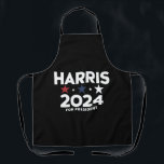 Kamala Harris 2024 für Präsidentschaftswahlkampagn Schürze<br><div class="desc">Kamala Harris 2024 für Präsidentschaftswahlkampagne</div>