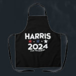 Kamala Harris 2024 für Präsidentschaftswahlkampagn Schürze<br><div class="desc">Kamala Harris 2024 für Präsidentschaftswahlkampagne</div>