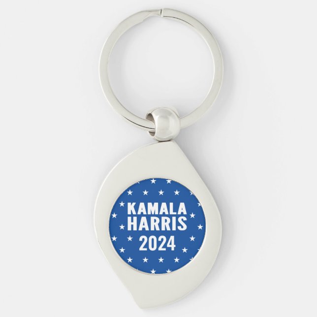 Kamala Harris 2024 für President Button Schlüsselanhänger (Vorderseite)