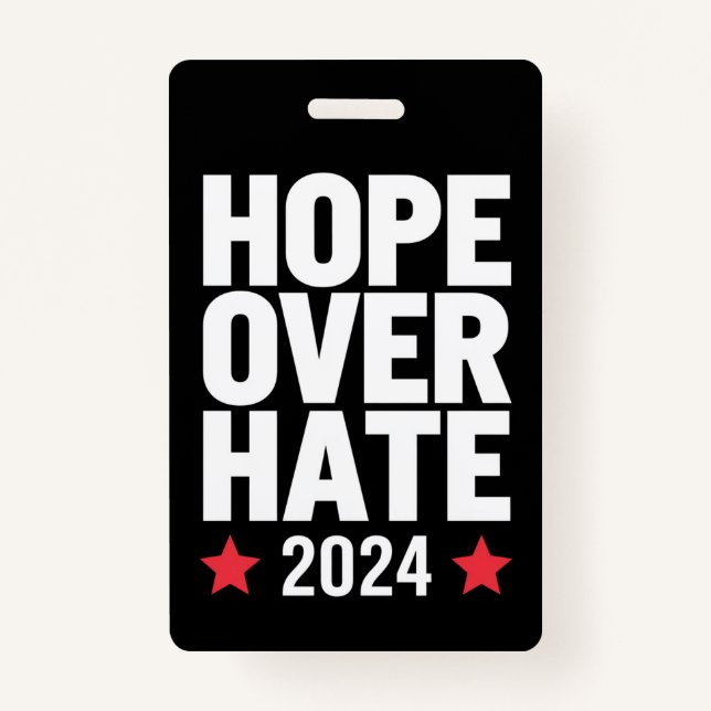 Kamala Harris 2024 Hass-Präsident Ausweis (Vorderseite)
