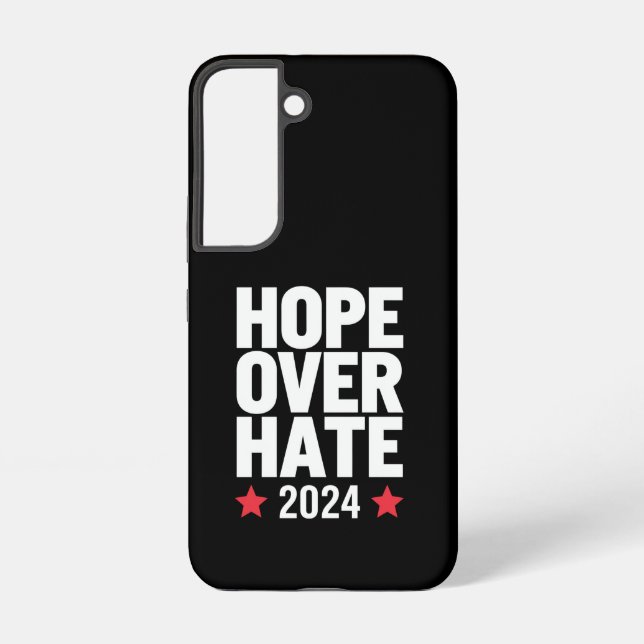 Kamala Harris 2024 Hass-Präsident Samsung Galaxy Hülle (Rückseite)