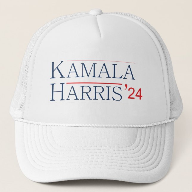 Kamala Harris 2024 Hat, Präsidentschaftswahl 2024 Truckerkappe (Vorderseite)