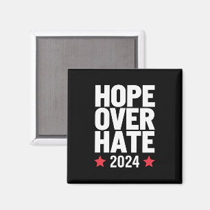 Kamala Harris 2024 Hoffnung statt Hass Präsidentsc Magnet