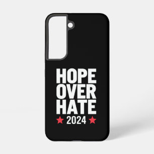Kamala Harris 2024 Hoffnung statt Hass Präsidentsc Samsung Galaxy Hülle