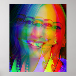 Kamala Harris 2024 Indischer Melanin Sista Poster