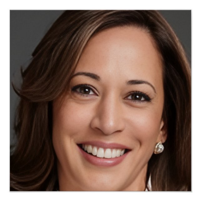 Kamala Harris 2024 ist meine Präsidentin eine schw Poster (Vorderseite)