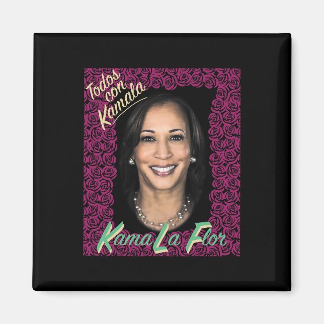 Kamala Harris 2024 Kamala Harris für Magnet (Vorne)