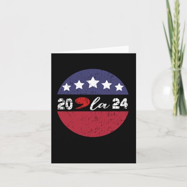 Kamala Harris 2024 Karte (Vorderseite)
