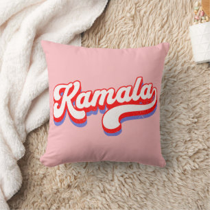 Kamala Harris 2024 Niedlich 2024 Wahl Hot Pink Kissen