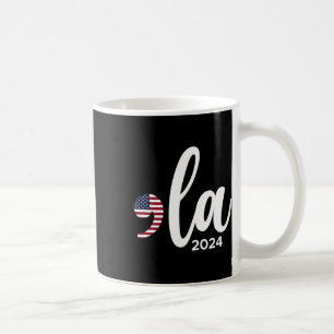 Kamala Harris 2024 Präsident Comma La Funny Kaffeetasse