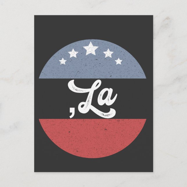 Kamala Harris 2024 Präsident Comma La Funny Postkarte (Vorderseite)