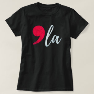 Kamala Harris 2024 Präsident Comma La Funny T-Shirt
