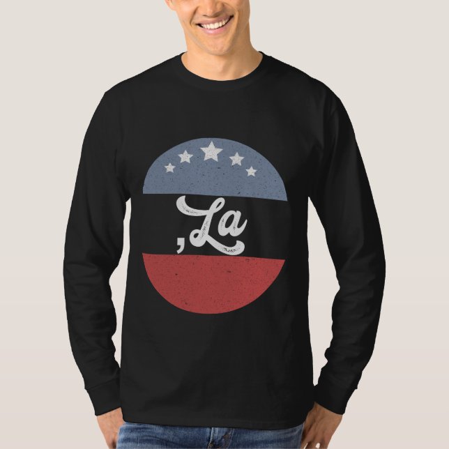 Kamala Harris 2024 Präsident Comma La Funny T-Shirt (Vorderseite)