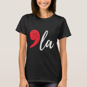 Kamala Harris 2024 Präsident Comma La Women's Pock T-Shirt