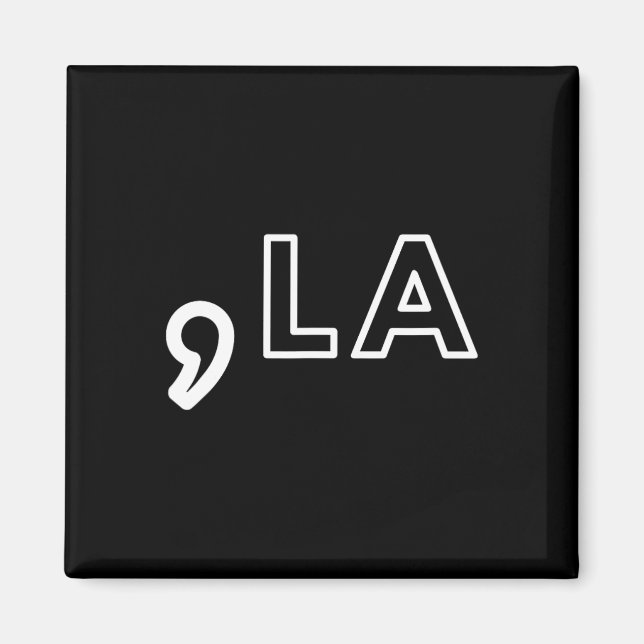 Kamala Harris 2024 Präsident Comma Magnet (Vorne)